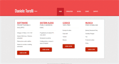 Desktop Screenshot of danieletorelli.net